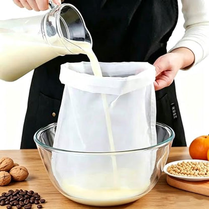 Reusable Ultra Fine Mesh Strainer Bag, 2Pcs Multi-Use