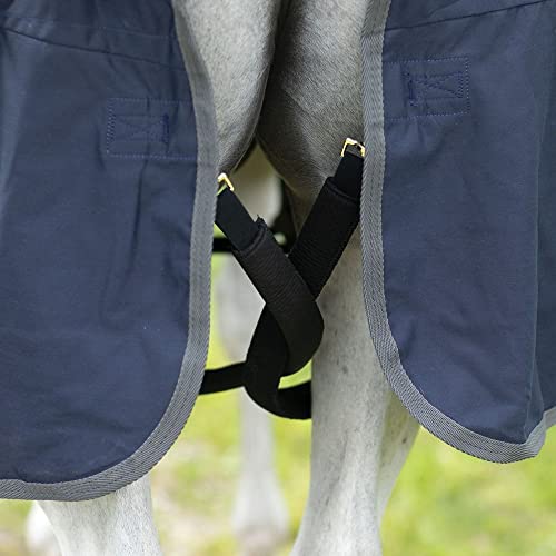 Schneiders Horse Turnout Blanket & Fly Sheet Padded Leg Strap Covers | Stable Comfort for Your Horse | Breathable Neoprene | Protective Padding | Secure Fit | Versatile Sizes