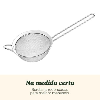 Cuisinart Mesh Strainers, Stainless Steel, Dishwasher Safe, 3-Count