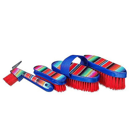 Tough 1 4 Piece Printed Brush Pkg Serape - color: Serape