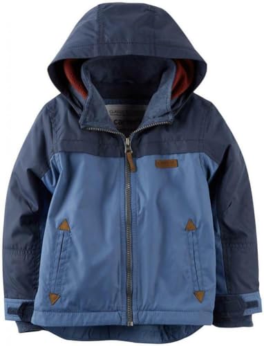 Carter's Little Boys' Fleece Lined Jacket (Toddler/Kid) - color: Blue, size: 2T