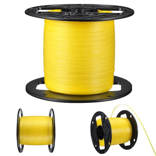 Qualirey 1 Pc Sticky Fly Tape Roll 1000 ft Fly Ribbon, Yellow - color: Yellow