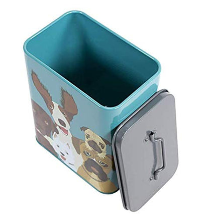 Burgon & Ball Creaturewares The Rabble Dog GCR/CAT Tin Pet Food Storage, 16.5 cm x 11 cm x 20 cm Size - style: The Rabble Dog