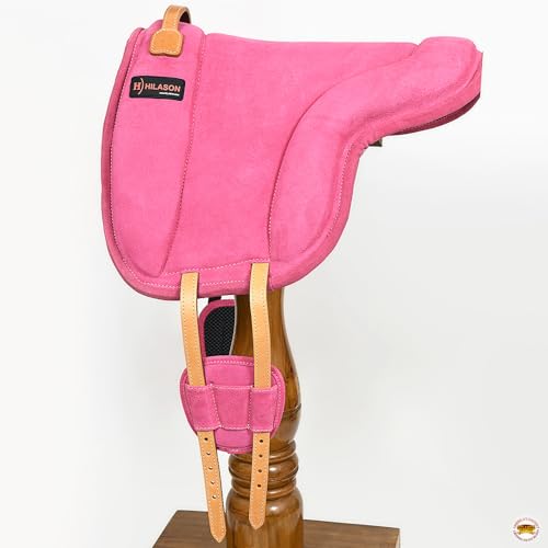 HILASON Horse Bareback Saddle Pad Pink 24 X 36 in