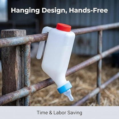 5 Pack 800ml Lamb Feeding Bottles