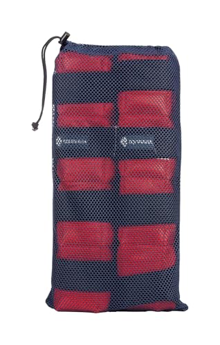 Equinavia Cool Relief Therapy Equine Ice Boots for Horses-Gel Cooling Wraps - color: Red - Pair