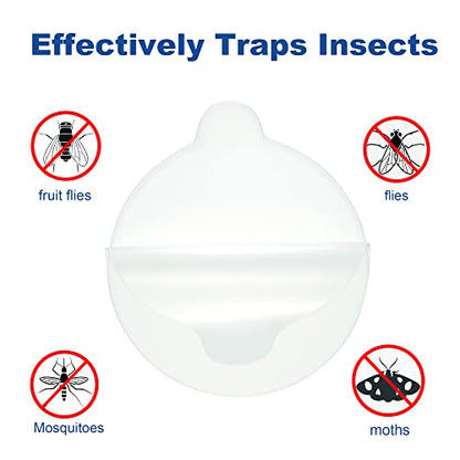 Shootingstar 4.3" Sticky Pads Refill for Katchy Indoor Insect Trap, 24 Pack - style: 24 Pack