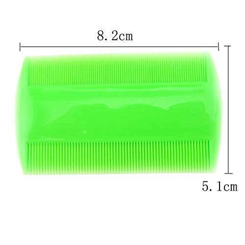 4 Pack Double sided Pet Combs Flea Comb Lice Comb Grooming Fine Tooth Hair Combs for Cat Dog Pet