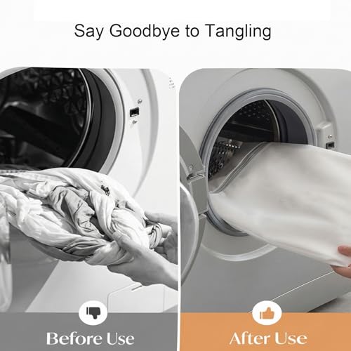 4 Pcs Mesh Laundry Bags for Delicates (2 Large +2 Medium) - size: 4 Pack(2L+2M)