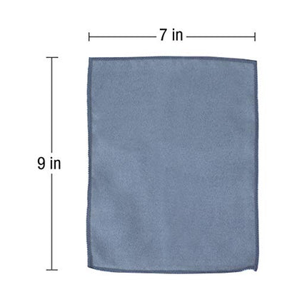 ECP Equine Comfort Products Microfiber Tack Cleaning Towels, Lifts Dirt, Dust & Sweat from Saddles, Bridles & Girths, Polishes Metal & Boots, Chemical-Free Leather Care, for Shows & Daily Use, 3-Pack