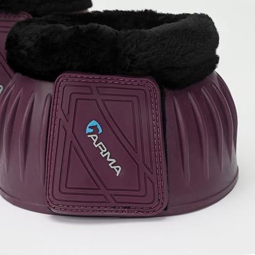 ARMA Fleece Trim Bell Boot (Black Cherry, X-Full) - color: Black Cherry, size: X-Full