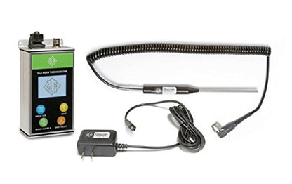 GLA M900 Veterinary Cattle Rectal Thermometer Smaller, Lighter. Fast, Accurate Temps in 8-15 Secs. Big, Back-Lit LCD. Rechargeable. Built for Dairies & Feedlots. - size: 3.0 Inch