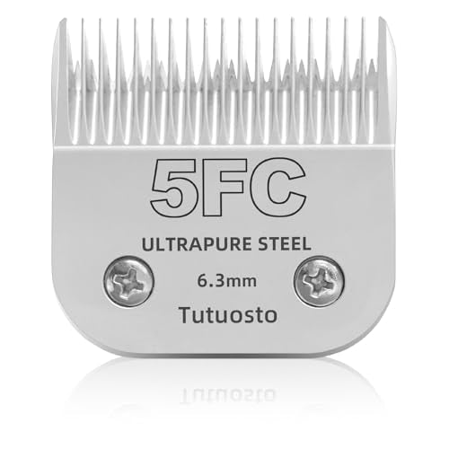 5FC Clipper Blade Compatible with Andis, Wahl and Oster Dog Clippers - color: 5FC