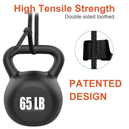 8 Inch Zip Ties Double Sided Toothed (Bulk 1000 Pack Black),65lbs Tensile Strength Heavy Duty Cable Wire Ties with Self-Locking Adjustable Nylon Tie Wraps for Indoor Outdoor (Patented Design) - size: 8 inch 1000 Pack （65 Lbs ）