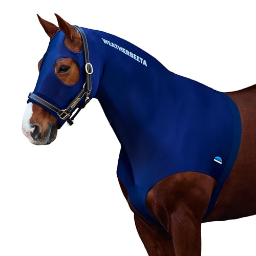 WeatherBeeta Stretch Hood with Zip, Navy, Full - size: Full