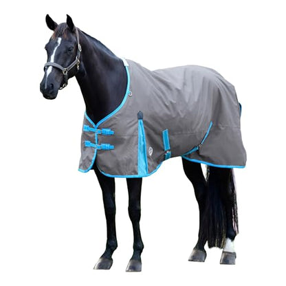 WeatherBeeta ComFiTec Classic Standard Neck Lite, Grey/Bright Blue/White, 63" - color: Grey/Bright Blue/White, size: 63"