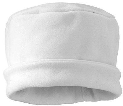 Screamer Women's Fleece Rollup Beanie - color: Winter White