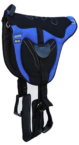 CHALLENGER Western Trail Neoprene Padded Bareback Saddle Pad Cinch 39203 - color: Blue