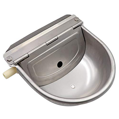 Livestock Water Trough Stainless Steel Automatic Waterer Bowl