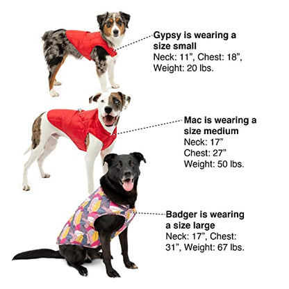 Kurgo Loft Dog Jacket, Pressed Leaf, Extra Small - color: Pressed Leaf, size: Extra Small
