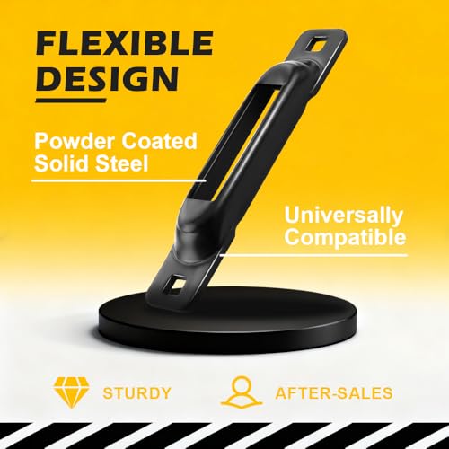 E Track Single Slot 10 Pack 3.5mm Heavy Duty Steel E Track Single Anchors with 1,000 lbs Working Load Limit and 3,000 Lbs BS Compatible with All E Track Accessories E Track Single Rail