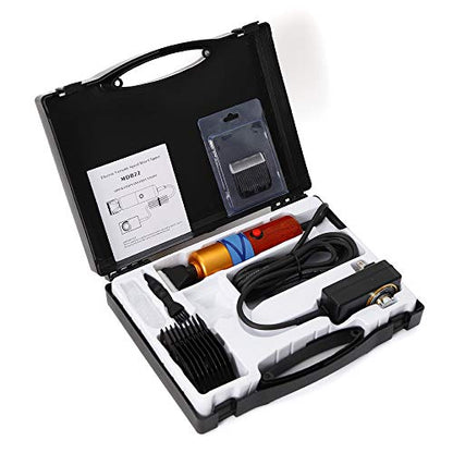 Sheep Shears Electric Clippers, 200w Professional Livestock Shearing Machine,2 Blades Included Clippers Wool Fur Cutter,Hand Piece Cutter Livestock Pet Supplies Grooming Kit Animal Hair Cutting