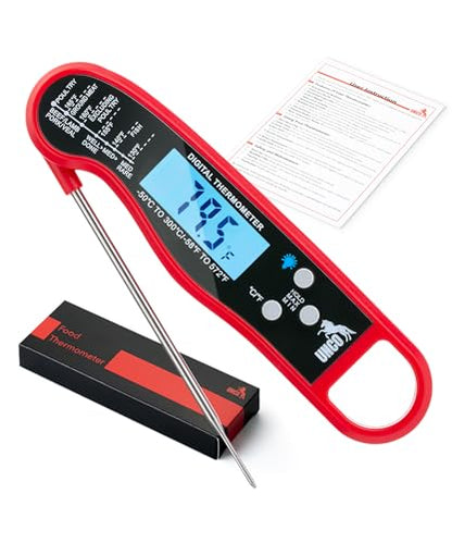 UNCO Meat Thermometer - Digital Instant Read, Waterproof for Cooking & Baking