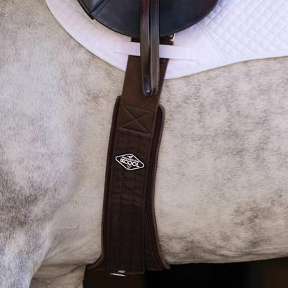 Professional's Choice 2XCool Contoured Fit English Horse Girth - color: Black, size: 48"