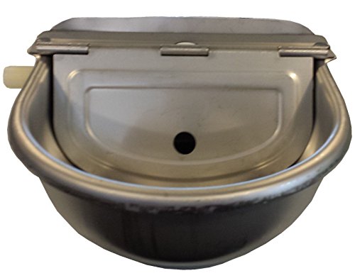 Stainless Steel Automatic Stock Waterer Horse Cattle Goat Sheep HOG Pig Lamb Livestock Drinker Bowl