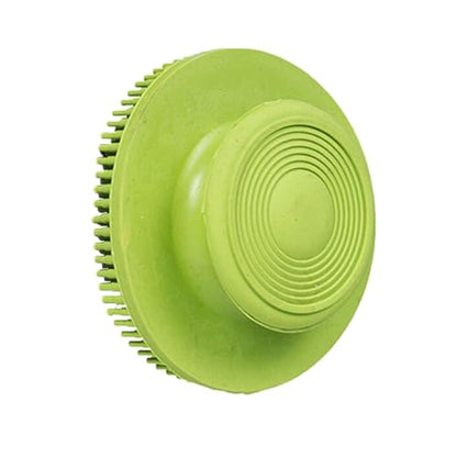 Tough 1 Rubber Face Brush Neon Green