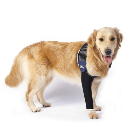 Dog Front Leg Sleeve, XLarge, Comfortable, Breathable Material, Adjustable Elastic Band, for Hot Spots, Wounds, Bandages | Prevent Licking Ensure Faster Recovery, Cone Alternative, Breathable Material, Stretchy Elastic Band, For Hot Spots, Wounds - size: