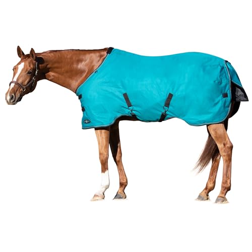 Kensington Protective Products Signature Light Weight Horse Turnout Blanket, Harbor, 69-in