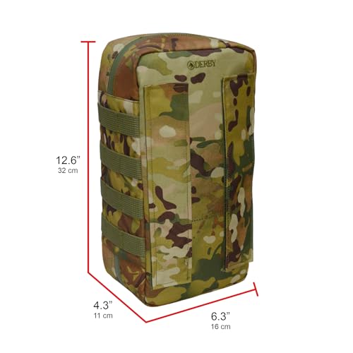 156-Slot Tactical Ampoule Case 1-10ml MOLLE Medical Organizer Multicam Camo