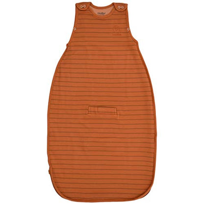 Woolino Toddler Sleep Sack, 4 Season, Merino Wool and Organic Cotton, Baby Sleep Bag, 2-4 Years, Rust - color: Rust