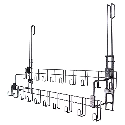 EASY-UP Schneiders Pro Portable Tiered Bridle and Tack Racks | Multi-Tier Horse Tack Storage for Barn and Shows | Durable Rust-Resistant Steel with Flexible Mounting - style: 20 Hook