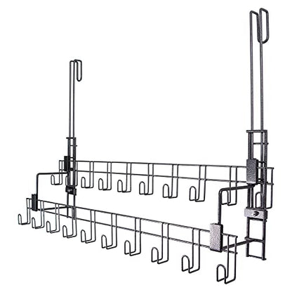 EASY-UP Schneiders Pro Portable Tiered Bridle and Tack Racks | Multi-Tier Horse Tack Storage for Barn and Shows | Durable Rust-Resistant Steel with Flexible Mounting - style: 20 Hook