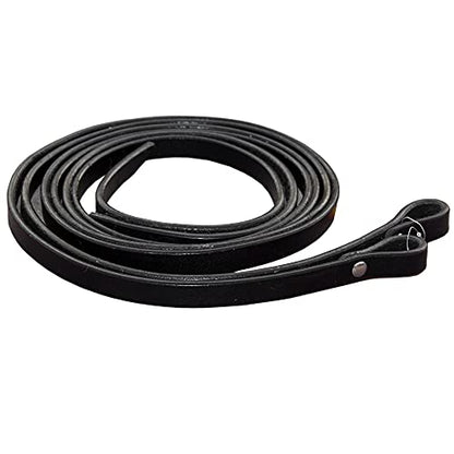 HILASON Western Horse Tack Leather Split Rein 3/4 in x 8 ft