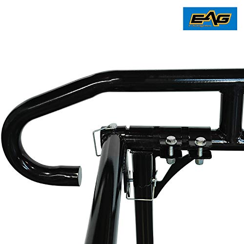 EAG Contractor Pickup Truck Ladder Lumber Rack Loads up to 1500 lbs - Full Size Heavy Duty