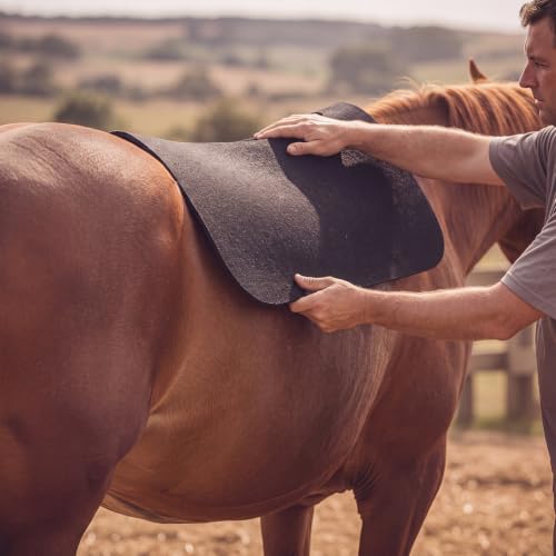 33" x 31" Felt Horse Western Saddle Pad Liner Shock Absorbing