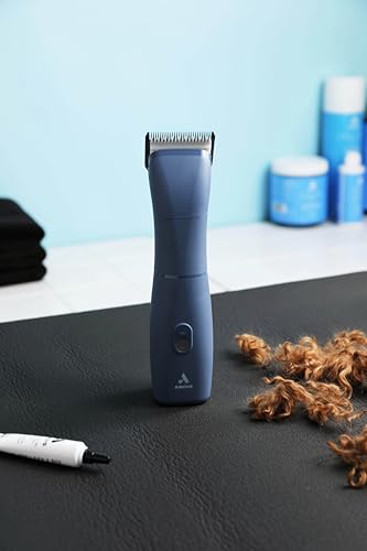 Andis 560486 Emerge Cordless Detachable Blade Dog Clipper, Blue - color: Blue