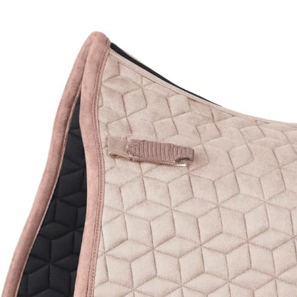WeatherBeeta Suede Elite Air-Tec All Purpose Saddle Pad - color: Rose Quartz