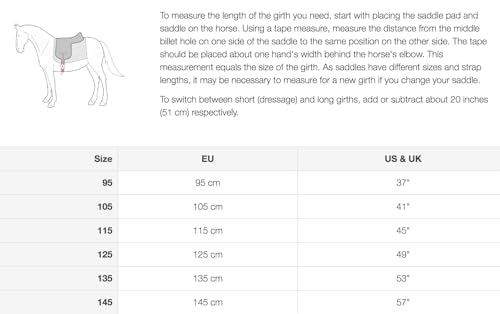 HORZE Atlanta All Purpose Girth - size: 50"