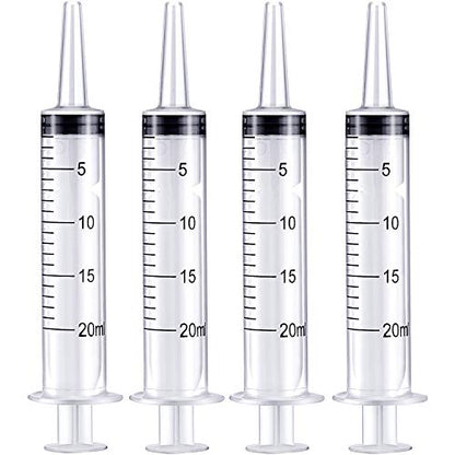 Frienda 20 Packs Syringes Without Needles 20 Ml - size: 20 ml
