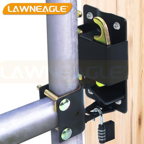 Small Two Way Gate Latch (3"x5") – Heavy Duty Cattle Gate Latch - color: 1 Pack Black Two-Way Gate Latch