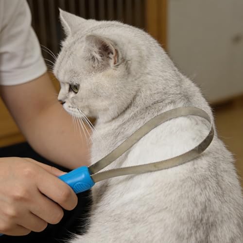 Deshedding Tool Grooming Brush for Horse Dog Cat(Single Loop) - color: Single Loop