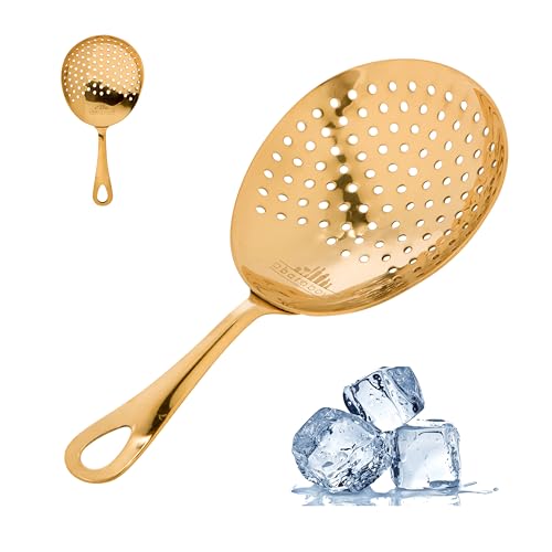 A Bar Above Julep Strainer, Gold Finish,304 Stainless Steel, Casual Style - color: Gold