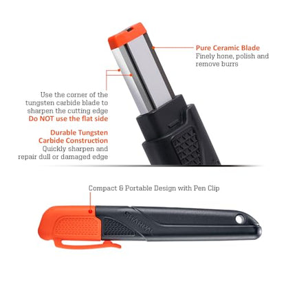 SHARPAL 129N Multipurpose Garden Tool Blade Sharpener - style: Advanced Edition