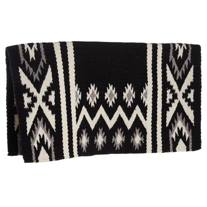Mayatex 1431-7 New Phoenix Wool Saddle Blanket 38in x 34in - color: Multicolored