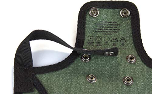 DOWN UNDER OUTDOORS Medium-Large Chicken Saddle Hen Apron Saver (Green) - color: Green