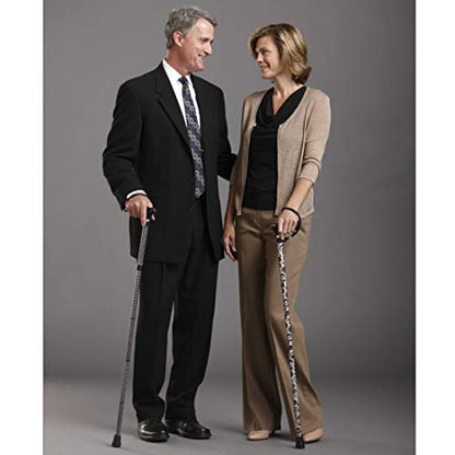 Switch Sticks Folding Walking Cane For Women & Men - color: Storm